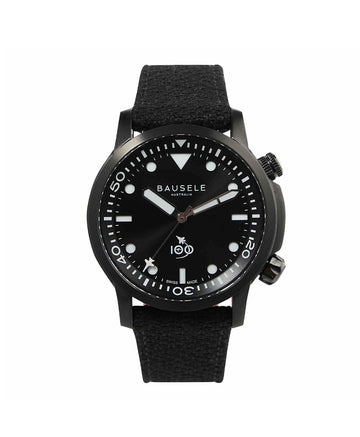 Bausele Aviator II - Black - 42mm